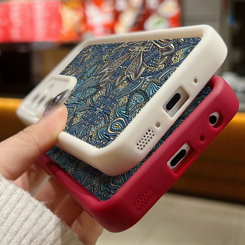 Retro Style Soft Silicone Phone Case Cover