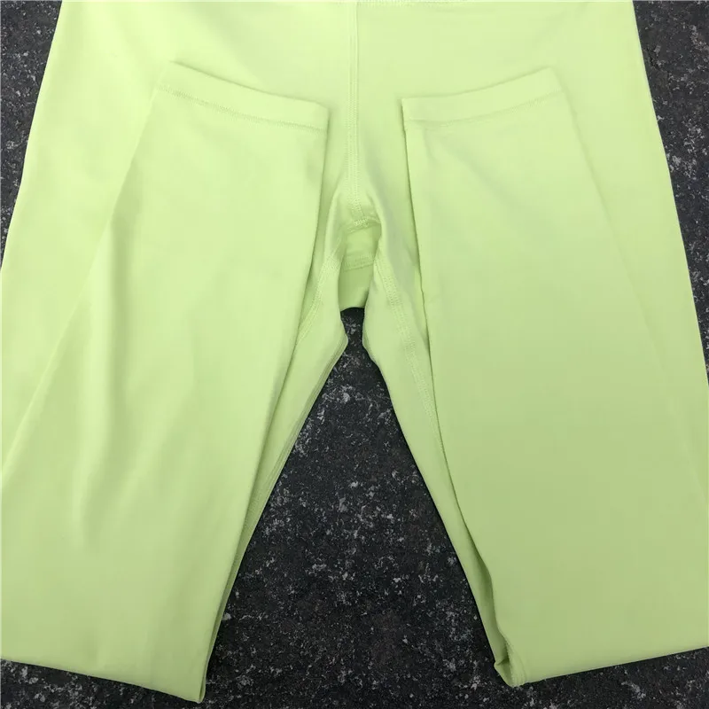 Solid Color 2.0 Soft Tights Women Yoga Leggings Tight Hight Waist Gym Sports Pant Compression Support Comprehensive Training Jog