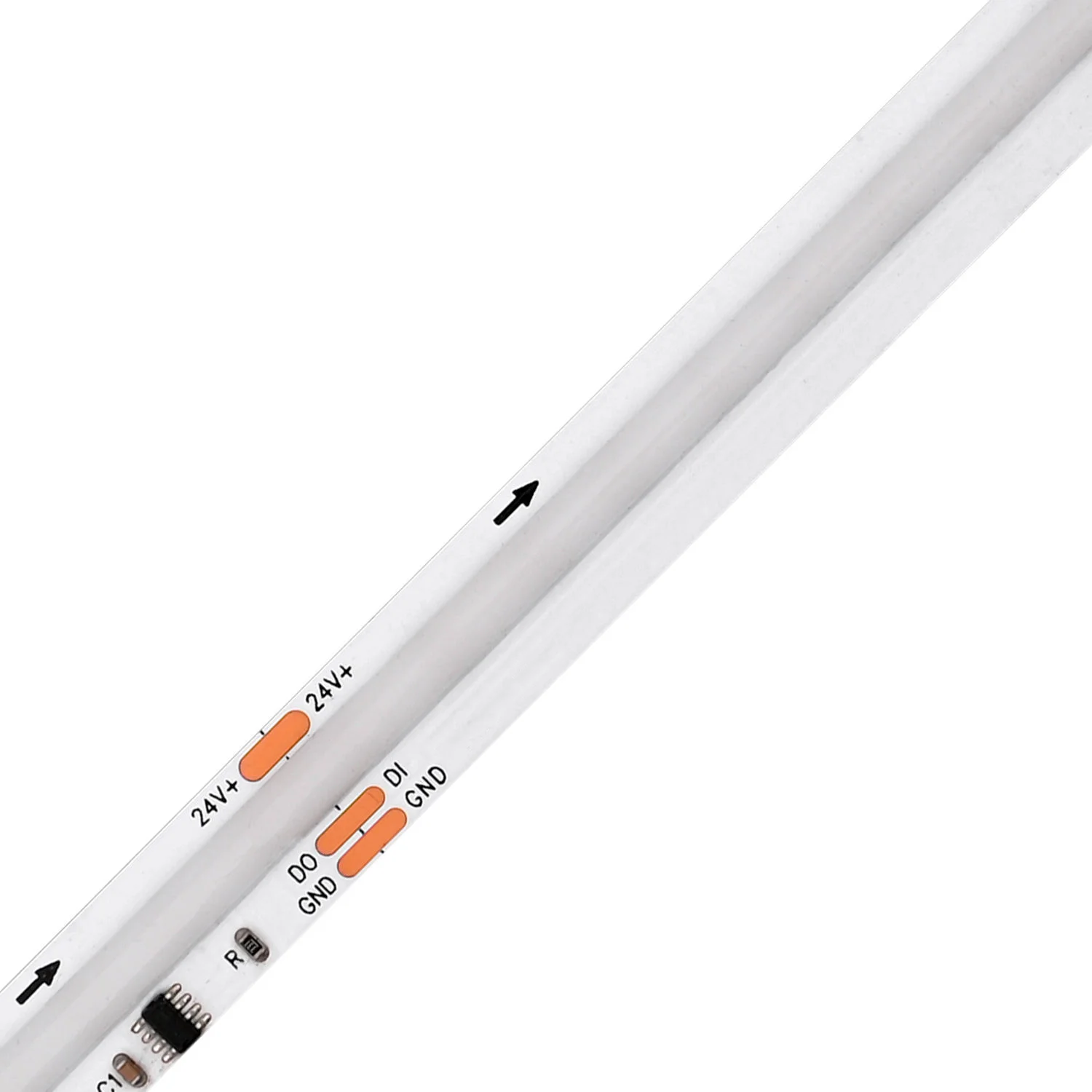 FCOB SPI RGBW RGBCCT IC LED 라이트 스트립 786 LEDs WS2814 어드레서블 드림 컬러 10mm DC24V 고탄력 FOB COB 라이트 룸 데코