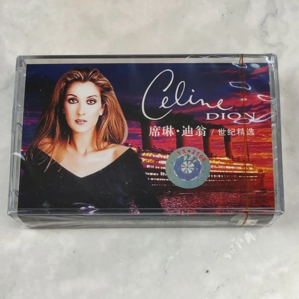 

Музыкальная магнитная лента Celine Dion, альбом «Мои сердечки», музыкальные кассеты для косплея, автомобильный рекордер Walkman, саундбокс