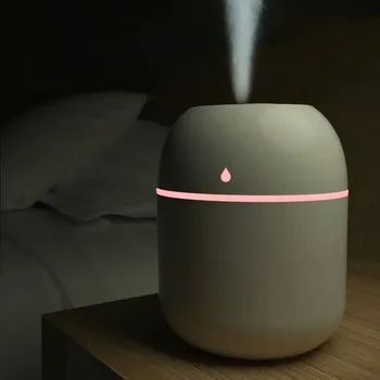 Car Air Freshener LED Air Humidifier Diffuser Air Humidifier Aromatherapy Fragrance Auto Interior Perfume Accessories 1