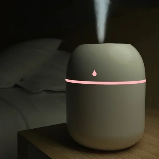 Car Air Freshener LED Air Humidifier Diffuser Air Humidifier Aromatherapy Fragrance Auto Interior Perfume Accessories 1