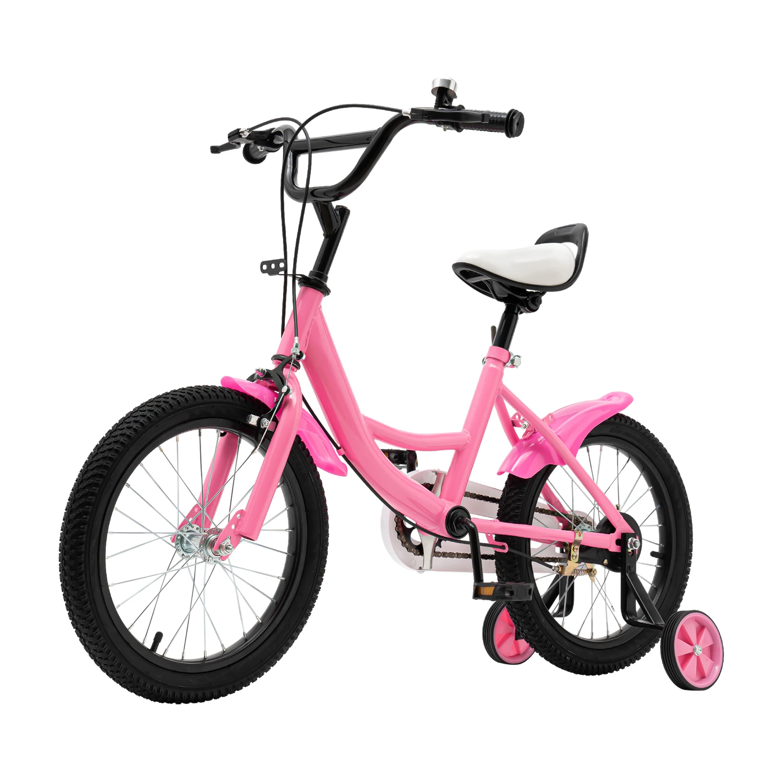 RoyalBaby Star Girl, vélo enfants pour filles de 3 à 6 ans, 12-14-16 pouces, avec roues d