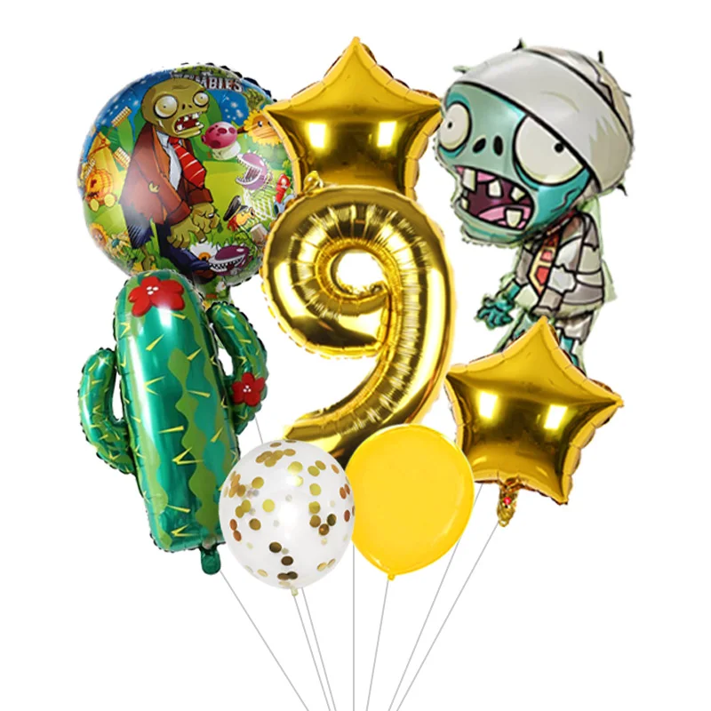 Plants vs Zombies Party Balloon Kit with Exquisite Printing