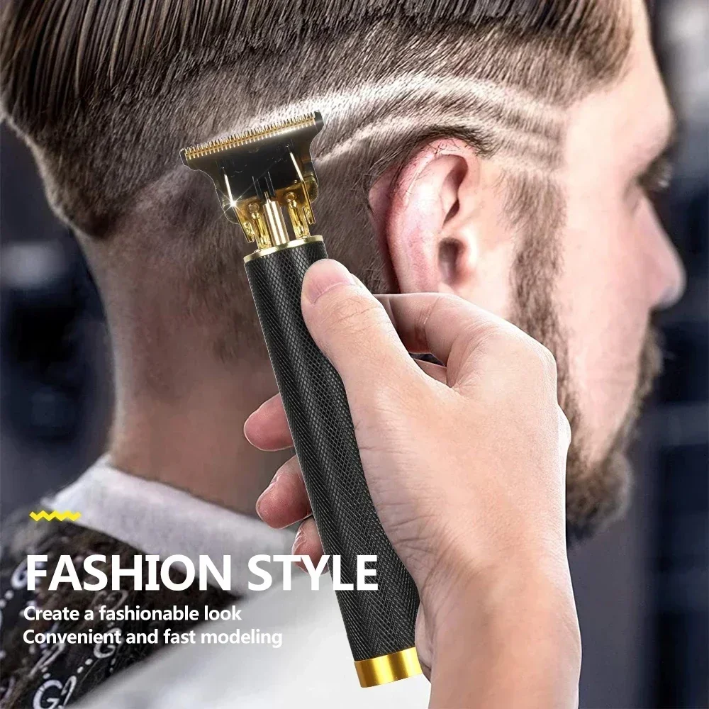 Hair clipper Hair Trimmer for Men Electric Rechargeable Barber Beard Shaver T9