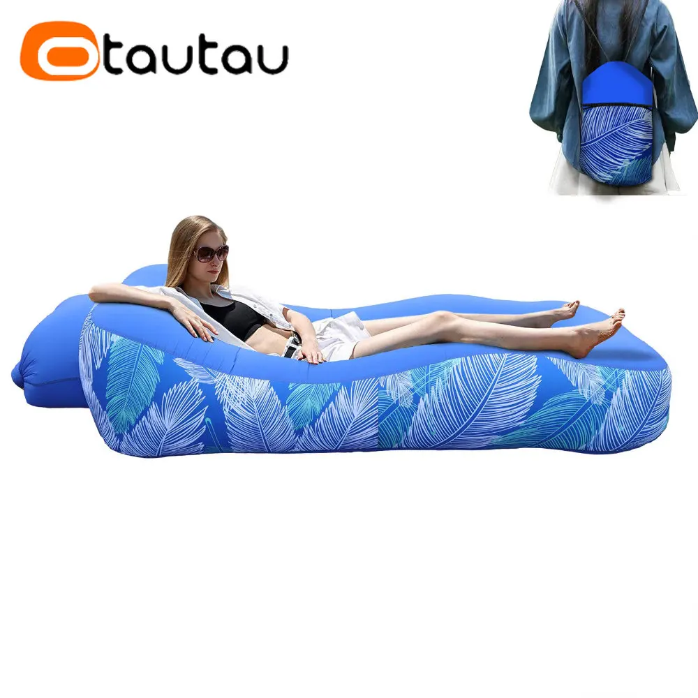 Canapé gonflable pliant flottant pour piscine, radeau, Sac de plage, jardin, extérieur, Portable, Pouf inclinable