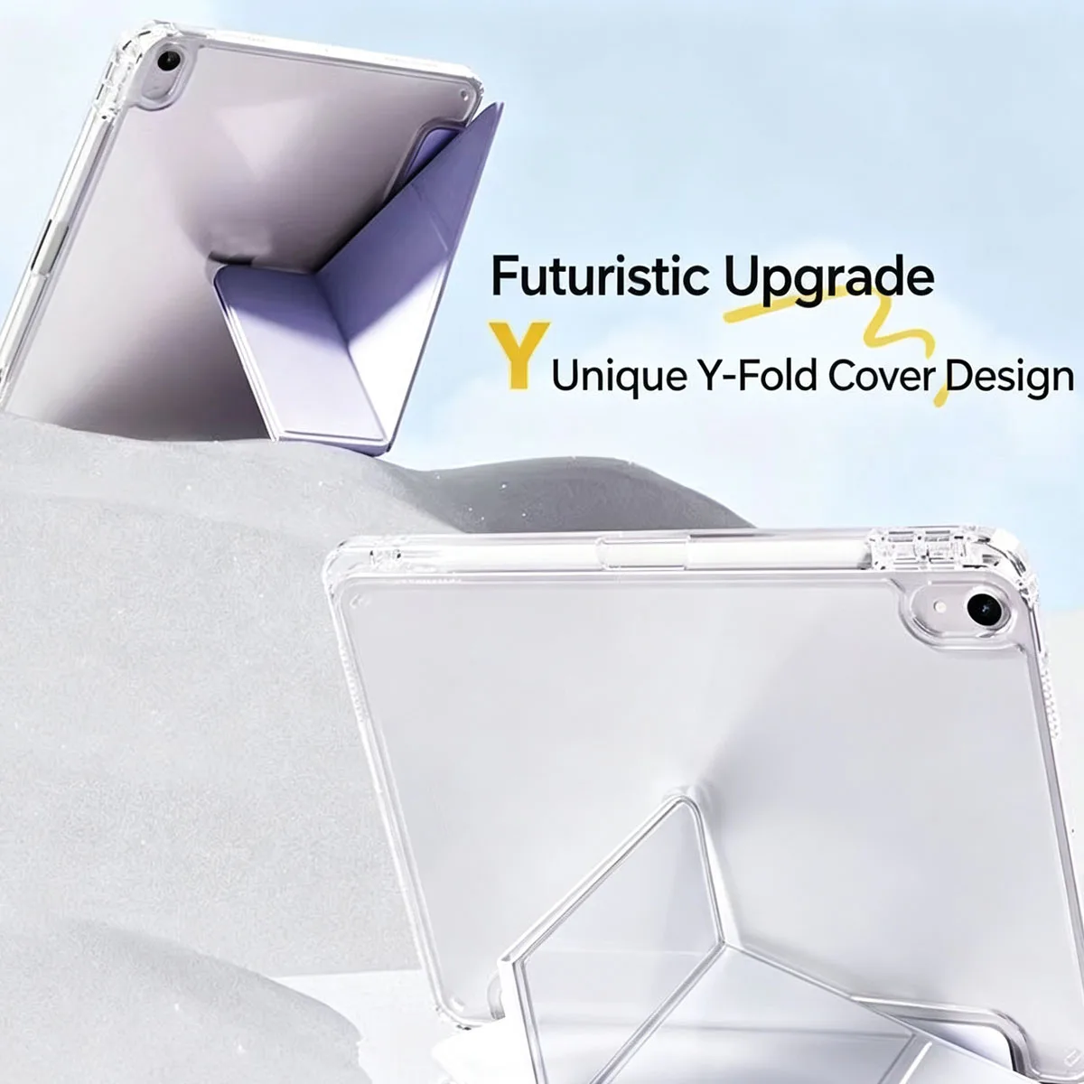 Enhanced Flip Clear Cover - Versatile and Stylish Protection