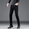 Business Casual Jeans Men Black Slim Fit Stretch Denim Trousers Male High Quality Luxury Pants Men Clothing 3