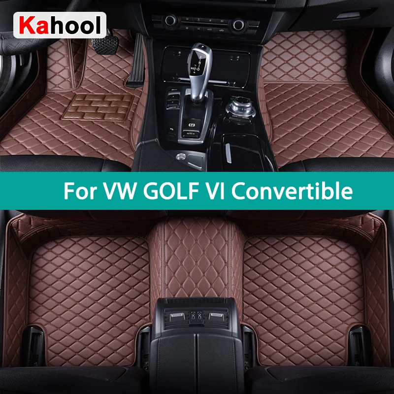 

Напольные коврики KAHOOL для VW GOLF VI, автомобильные коврики-трансформеры, Аксессуары для ног