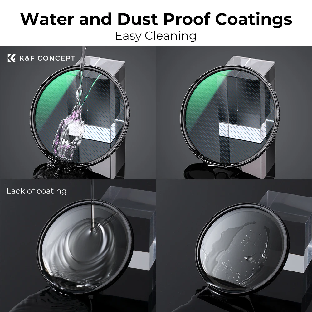 K&F Concept Blue Streak Filter (49mm-82mm) 5