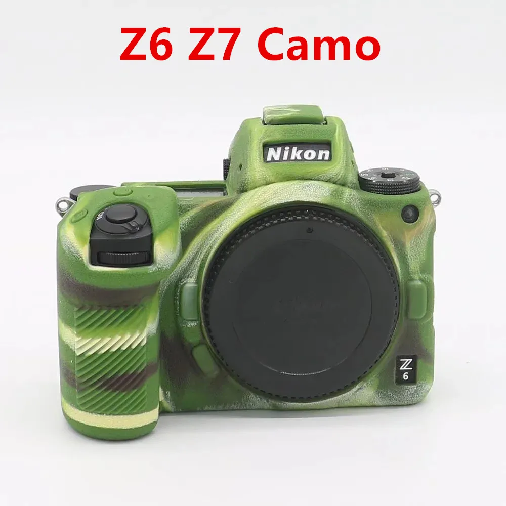 Durable Soft Silicone Rubber Camera Body Protective Cover Case