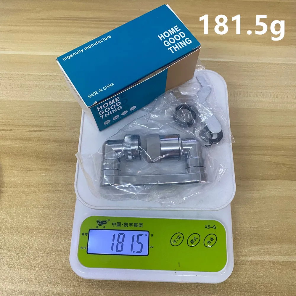 Metal Copper 1080° Swivel Faucet Aerator Extender with Rotating Robotic Arm for Water-Saving Kitchen Use