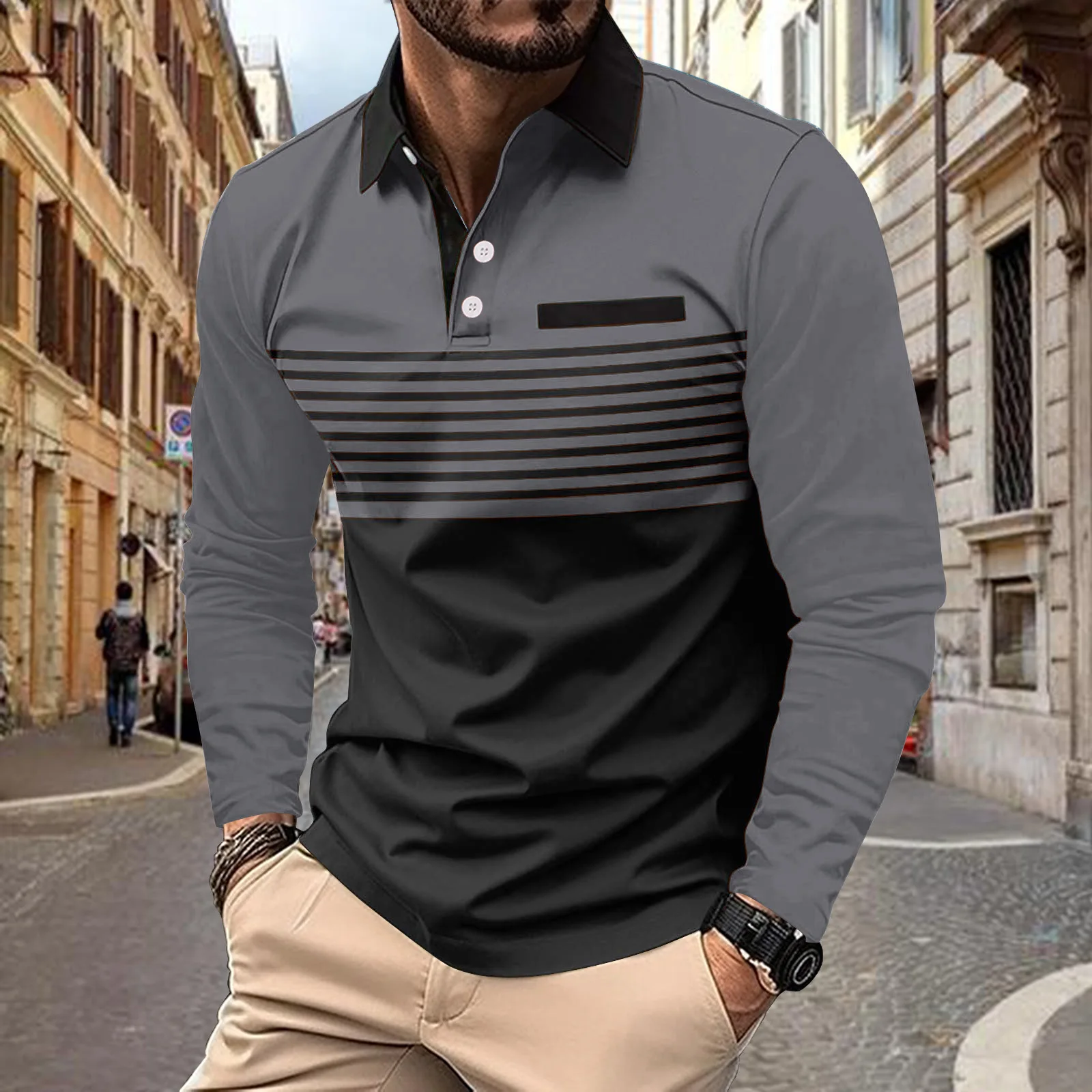 Antonio | Camisa de Manga Larga Cómoda main image 0