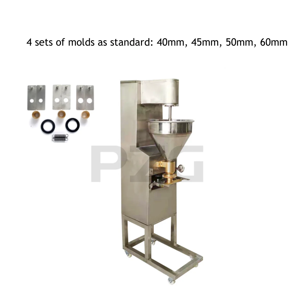 

Industrial Vertical Speed Adjustable Fishball Beef Fish Meatball Maker Falafel Meat Ball Machine Mold Forming Machine