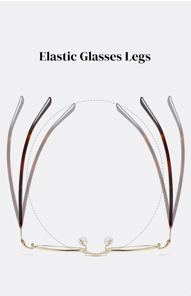 Retro Metall kleine ovale Anti-Blaulicht-Lesebrille für Frauen und Männer Presbyopie-Brille mit Dioptrien 1,0 2,25 2,75 3,0 – Detail 3