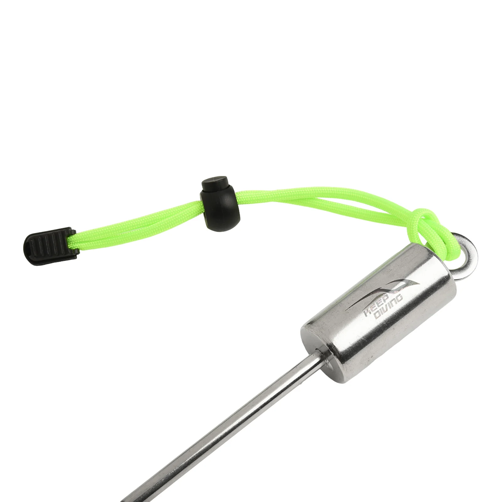 Scuba Tauchen Flasche Klopfer Edelstahl Klingeln Glocke Pol Mit Skala Hand Seil Unterwasser Sonde Stange Werkzeuge – Detail 27