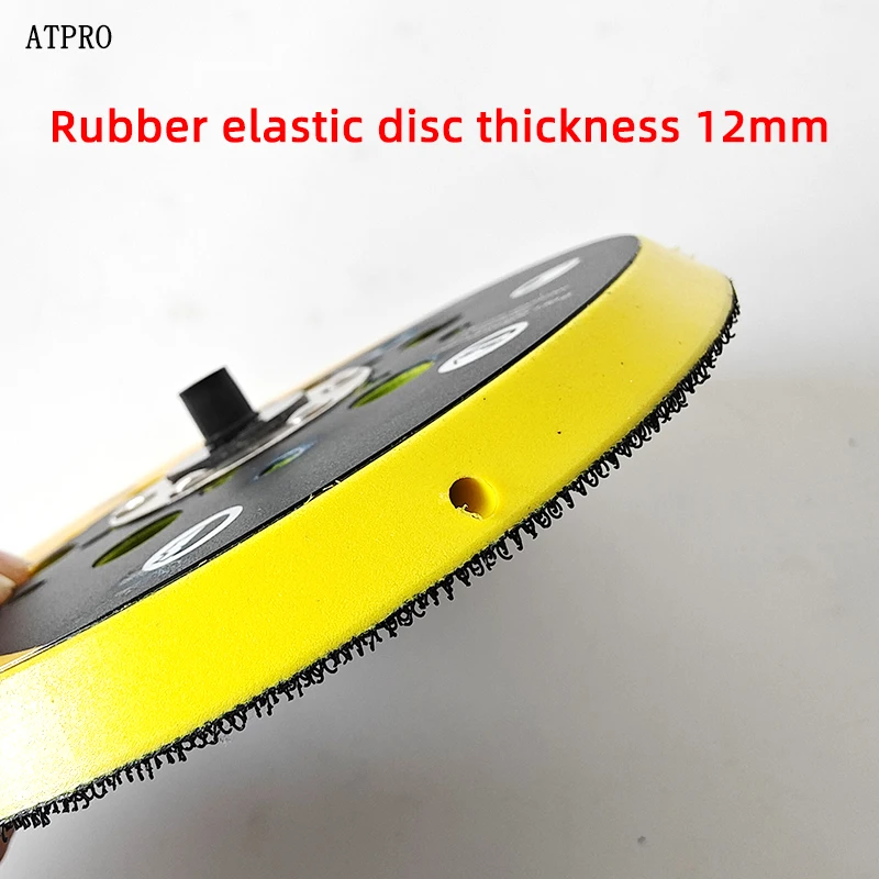 6 Inch Tray Suitable For MIRKA Dry Mill Self-adhesive Disc 150mm Sandpaper Sucker 6-inch Porous Sander Base
