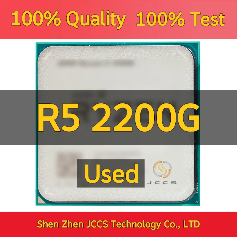 Ryzen 3 2200G R3 2200G 3.5 Ghz Processore Cpu Quad-Core Quad-Thread Socket Am4