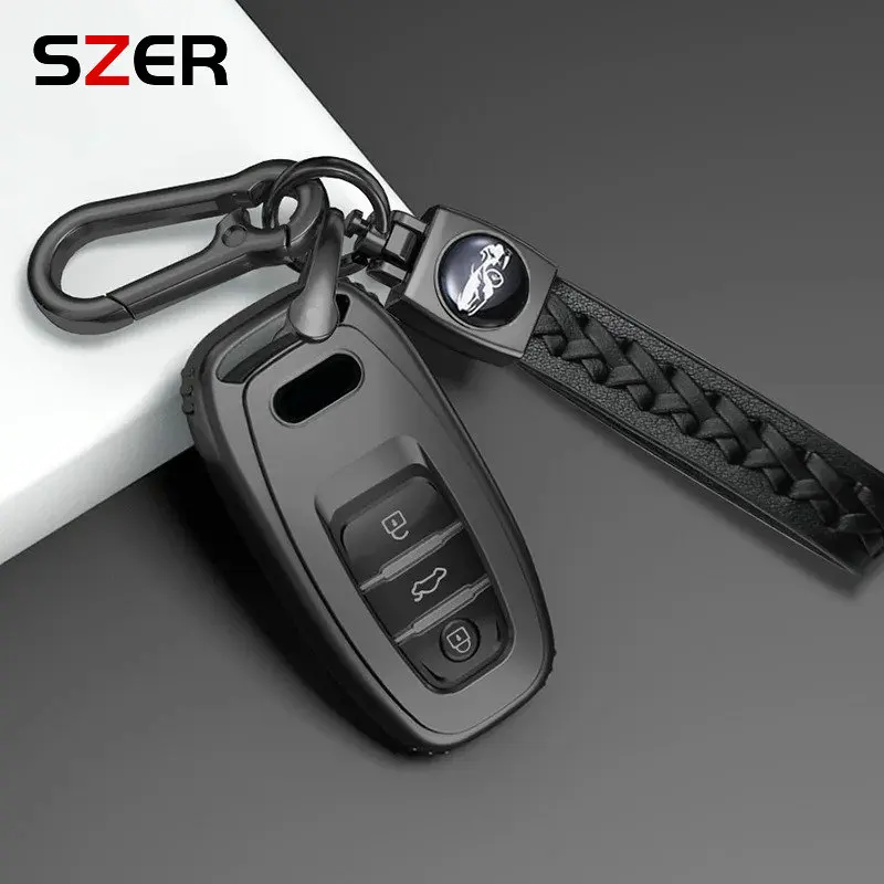 Premium TPU Car Key Cover - Full Shell Keychain Protector