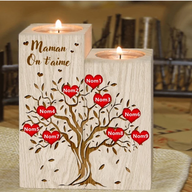 candela con petali di fiori regali per lei fai da te tavolino di legno con  libro sopra