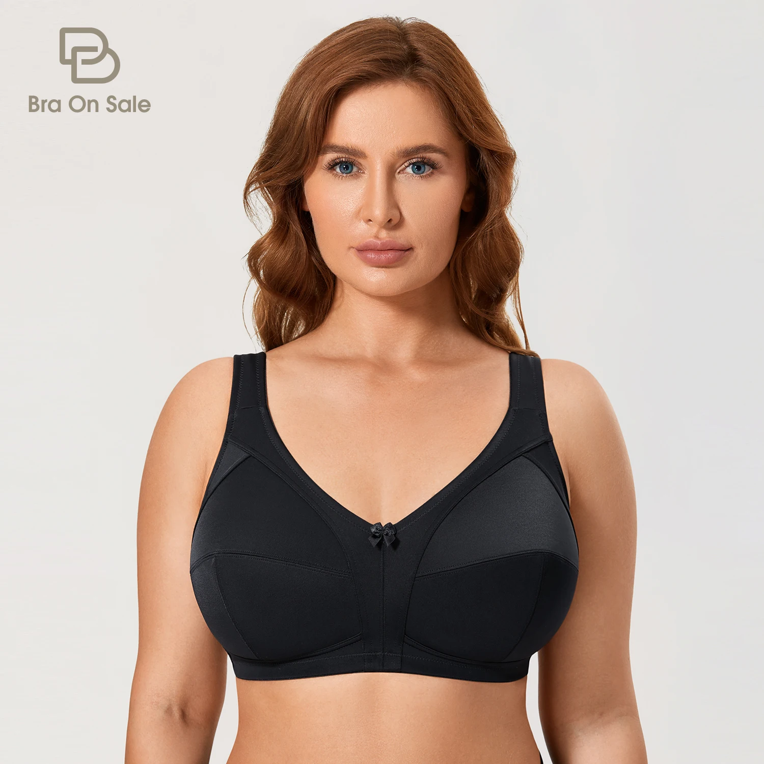 Cotton Bra Plus Size Women Full Coverage  Women's Cotton Bra Large Size - Plus  Size - Aliexpress