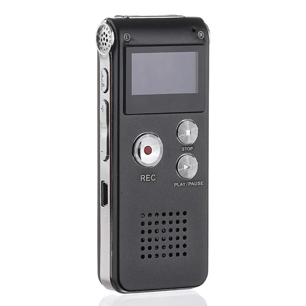 8GB Digital Voice Recorder Telephone Audio Recorder MP3 Player Dictaphone