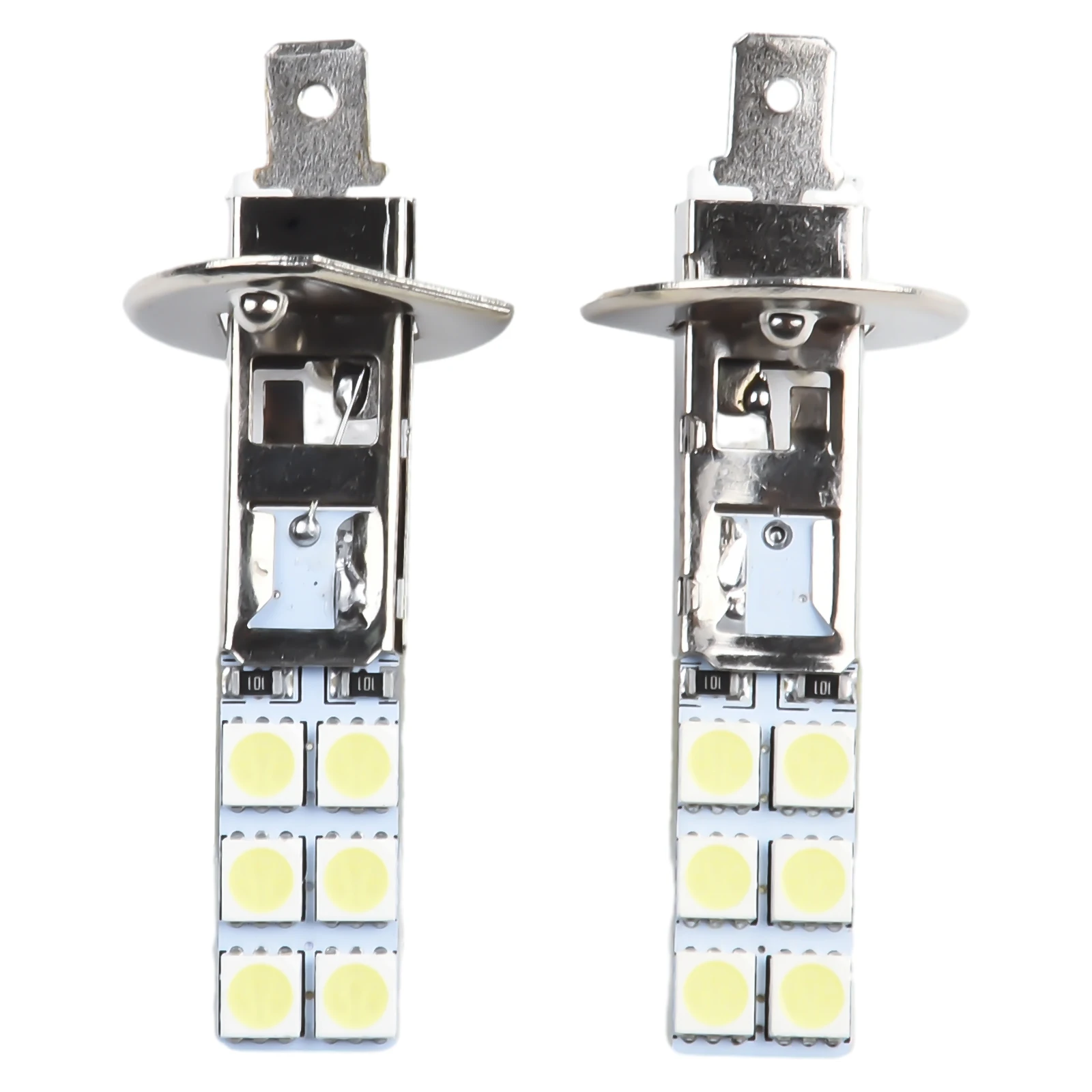 Light Bulb Fog Lights 12V DC 6500K Aluminum Alloy Headlight Kit LED Super Bright White Light Car 2pcs/set Universal