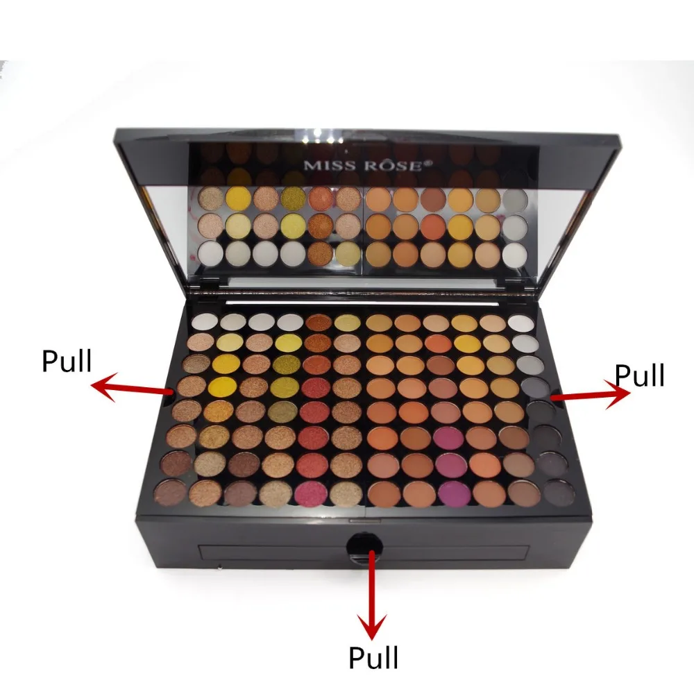 180 Colors Makeup Palette Eyeshadow Powder Blush Lip Stick Cosmetics Kit Eye Primer Luminous Eye shadow Palette Make Up Set eye makeup set makeup set makeup kit