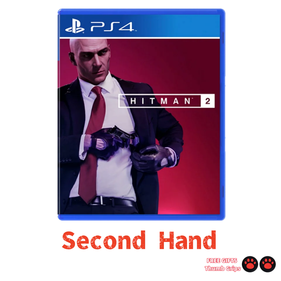 Press Kit Hitman 2 PS4 – Complet Kit Presse Goodies – Rare – Comme Neuf