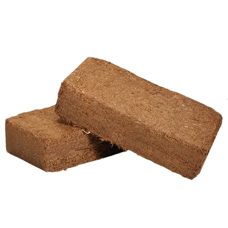 Coconut Soil Brick 550g =7-8l Sterile Orchid Nutritive Soil Climbing Mat Tortoise Snail Lizard