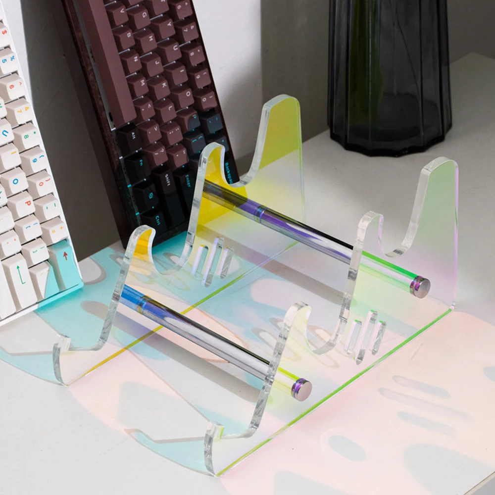 

New Keyboard Display Stand Transparent Acrylic Keyboard Stand for Computer Mechanical Keyboard holder layer Rack keyboard tray