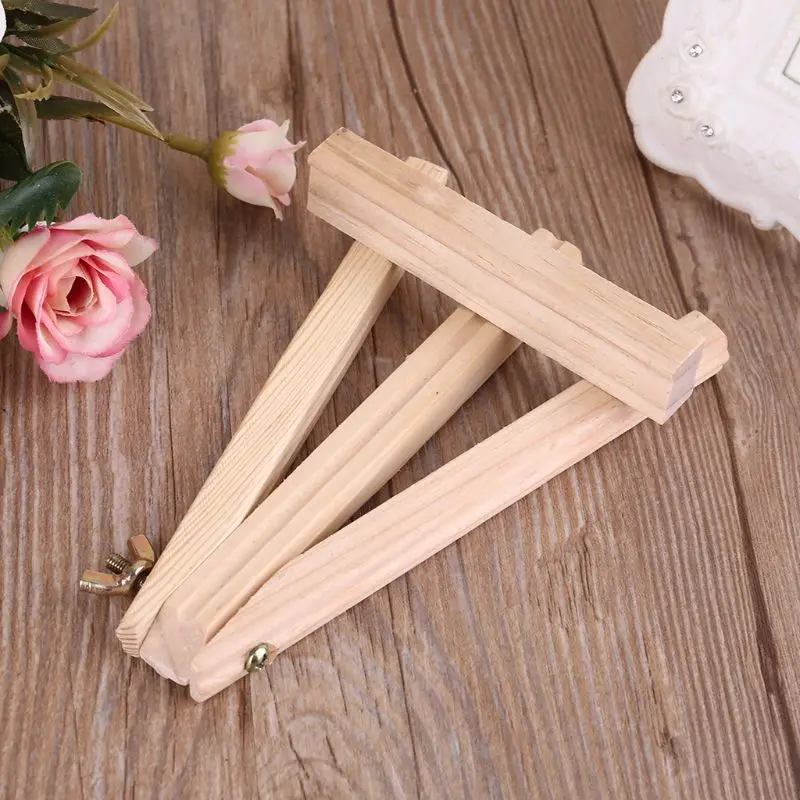 Small Wooden Easel A-shaped Photo Frame Stand Tabletop Canvas Holder Stand Artworks Photos Paintings Crafts Available