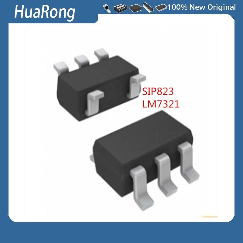 

10 шт./лот SIP823 SIP823TEUDT-TR1 LM7321 LM7321MF AU4A SOT23-5