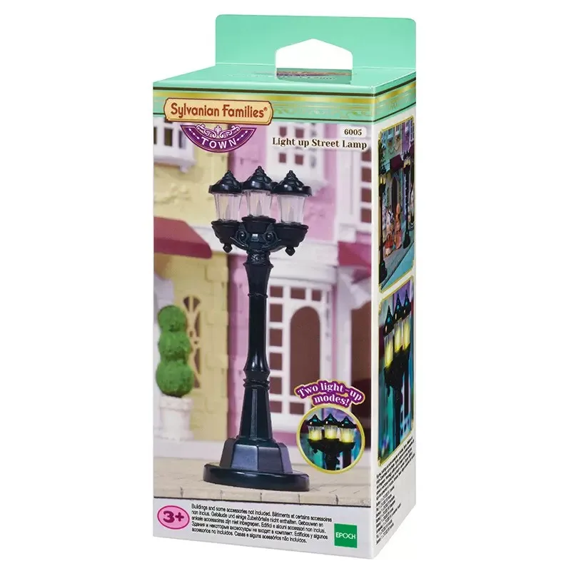 Sylvanian Families Light Up Street Lamp Animal Toys Dolls Girl Gift New in Box 6005 2
