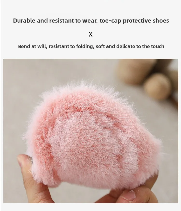 Children's Cotton Slippers - Kids Winter Slippers | Non Slip Flat Shoes For Boys & Girls