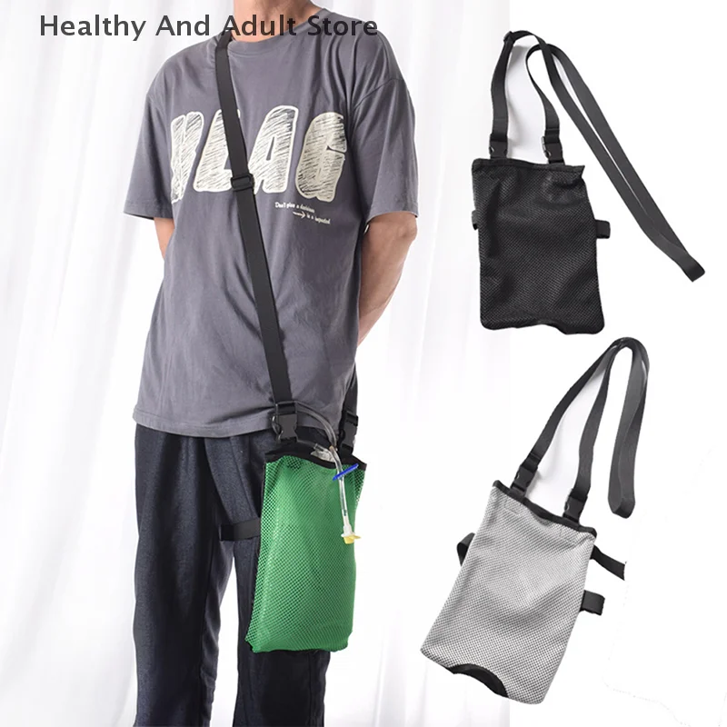 2000ml Catheter Bag Urinary Drainage Catheter Bag Cover Men Women Urine Urine Leg Cover Adjustable Shoulder Strap