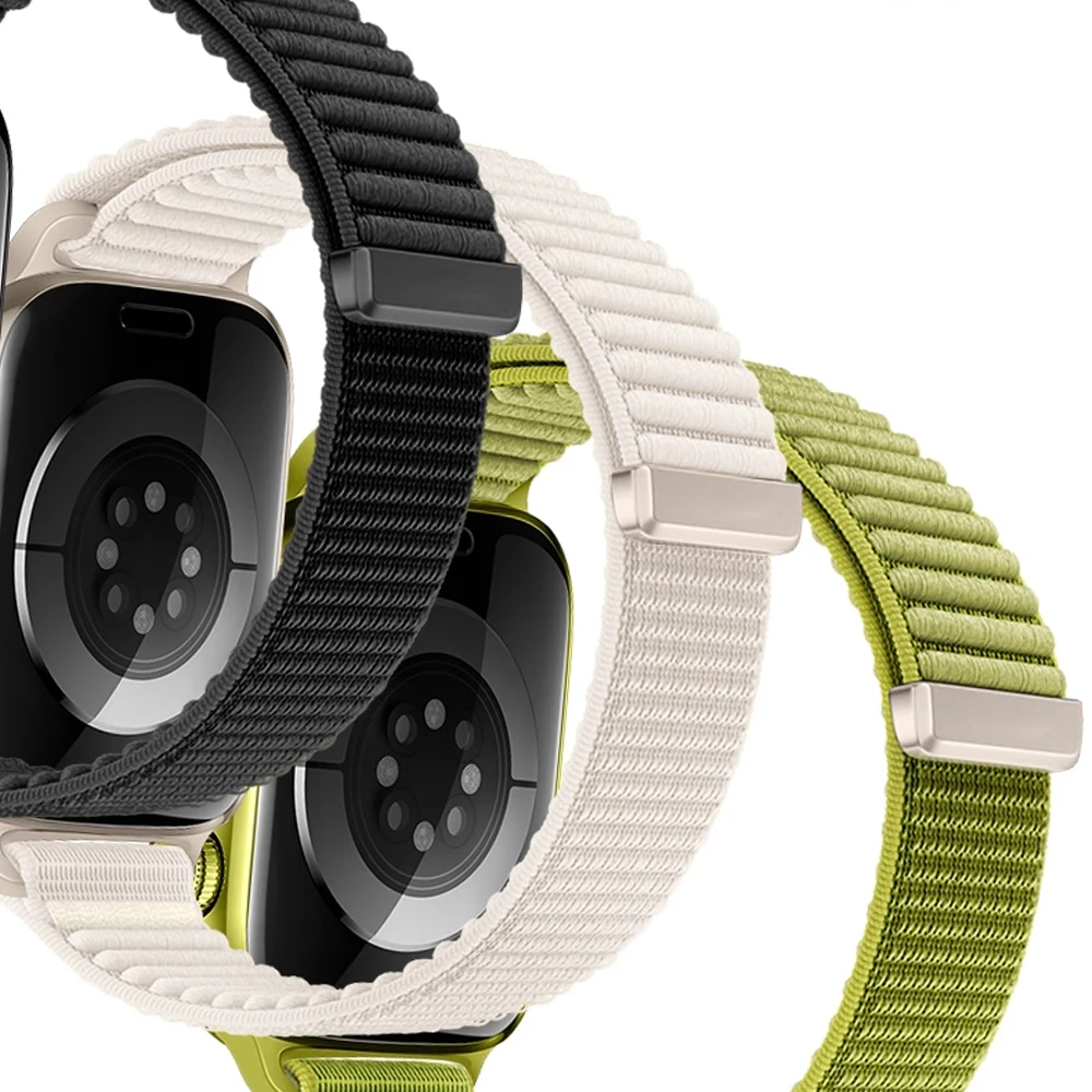 Sportschlaufe für Apple Watch Band Serie 11/10/9/8/7/6/SE/Ultra2 3 49 mm 46 mm 45 mm 44/42/41/40 mm Gürtelarmband Correa iWatch Armband – Detail 5