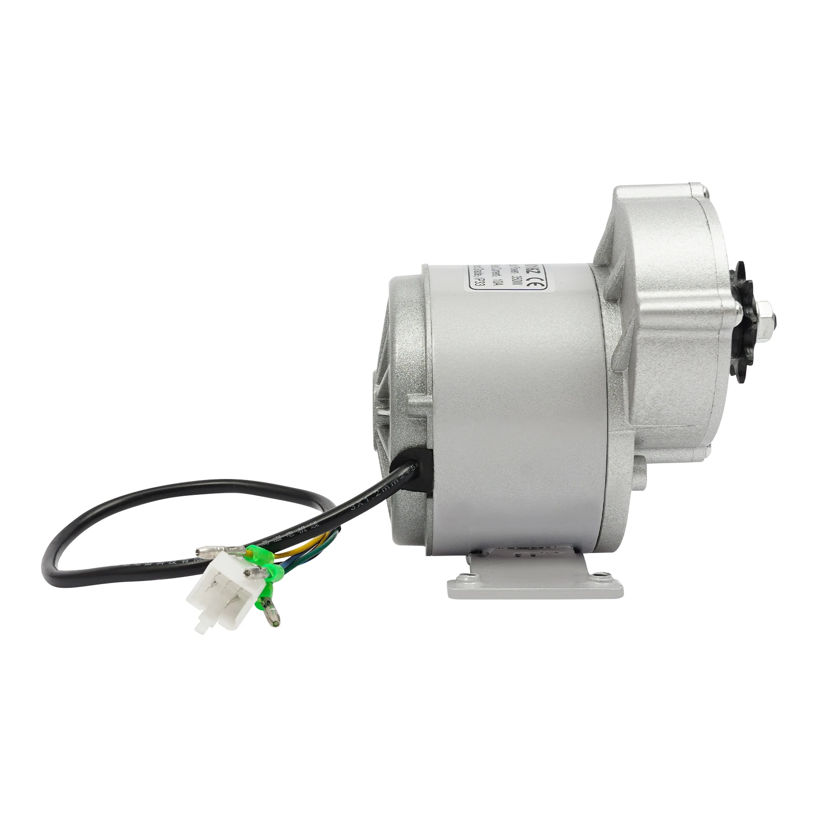 Elektrisches Fahrrad Bürstenloser Motor-Kit 350W Untersetzungsgetriebemotor 2 Motoren + Controller 3-Gang-Rückwärts-Gashebel 36V für ATV Rasenmäher – Detail 2