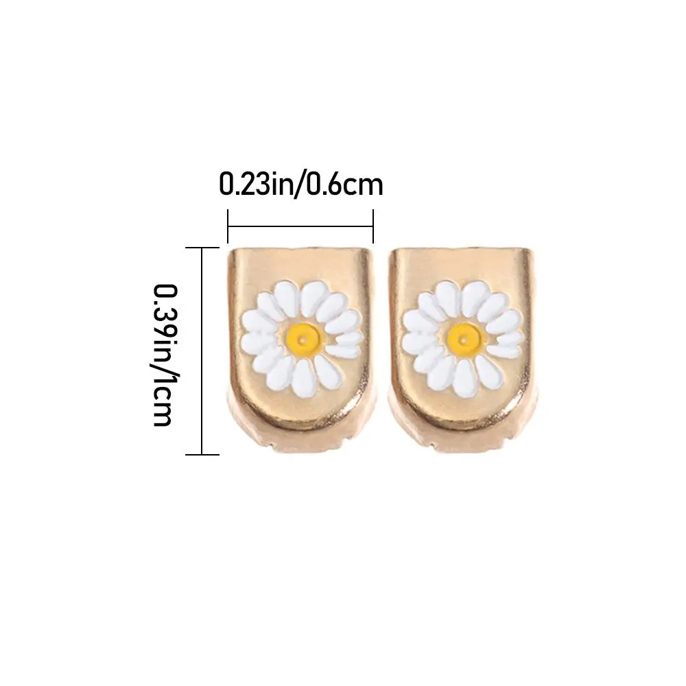 10pcs Metal Shoelaces Tips Head No Tie Shoelaces Metal Lace Lock DIY Sneaker Kits Metal Lace buckle