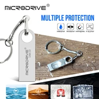 Hot USB 3.0 Flash Drive 128GB 64GB Metal Steel Pen Drive 16GB 32GB Memory Memori Cel USB Stick High Speed Pendrive U Disk 5