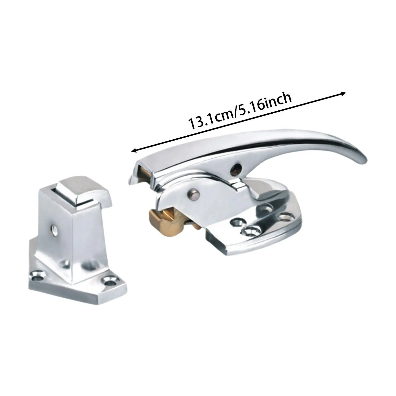 Freezer Door Handle Replacement Sturdy Zinc Alloy Walk in Freezer Door Handle Kit