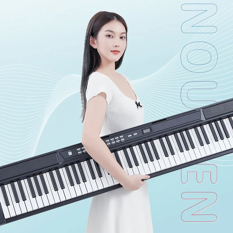 Description Picture 3 of itemBlack Portable Electronic Organ 88 Keys Electronic Piano Adult Children Beginners Pianos Professional Keyboard Instruments