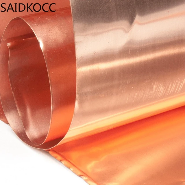 SAIDKOCC foglio di rame in lamina di Cu da 2 KG per substrato di anodo  della batteria al litio - AliExpress