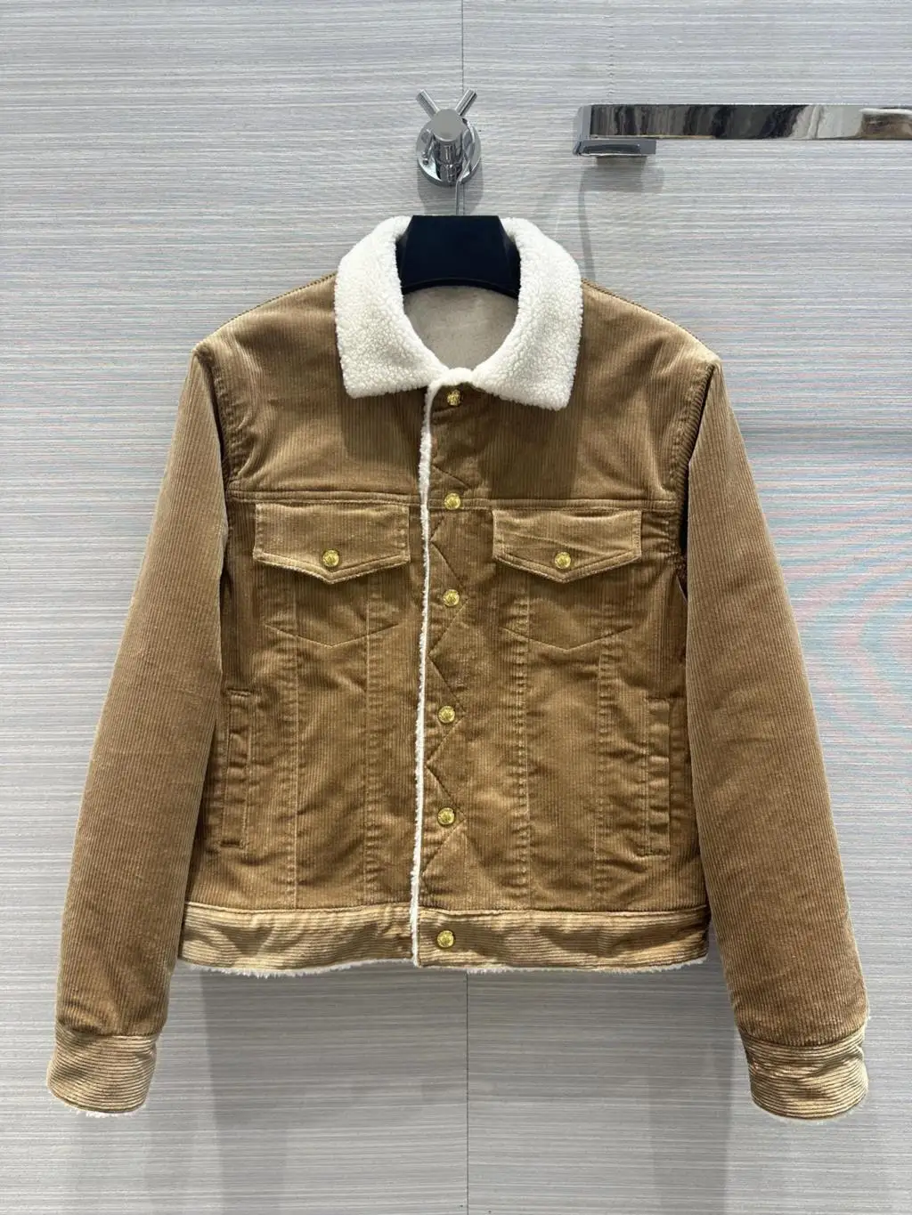 

Corduroy jacket coat casual fashion 2024 fall new 1110