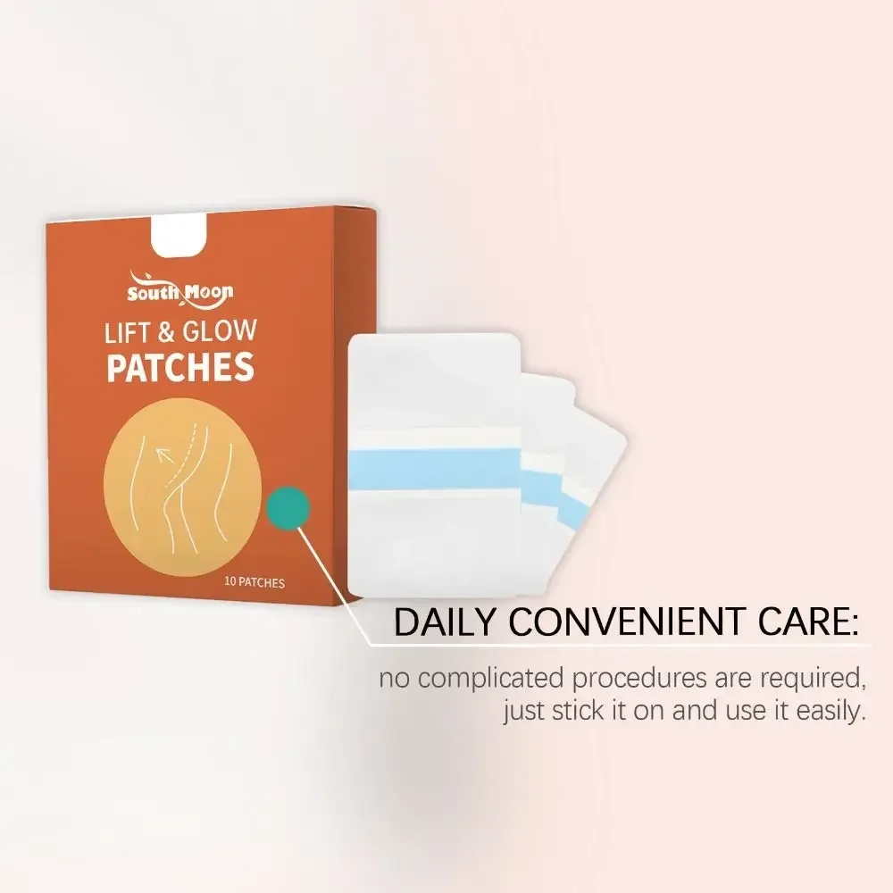 10PCS Hot Invisible Thigh Lift Tape Waterproof Sweat-Proof Lift and Glow Patches Body Tape for Stomach Thighs Arms