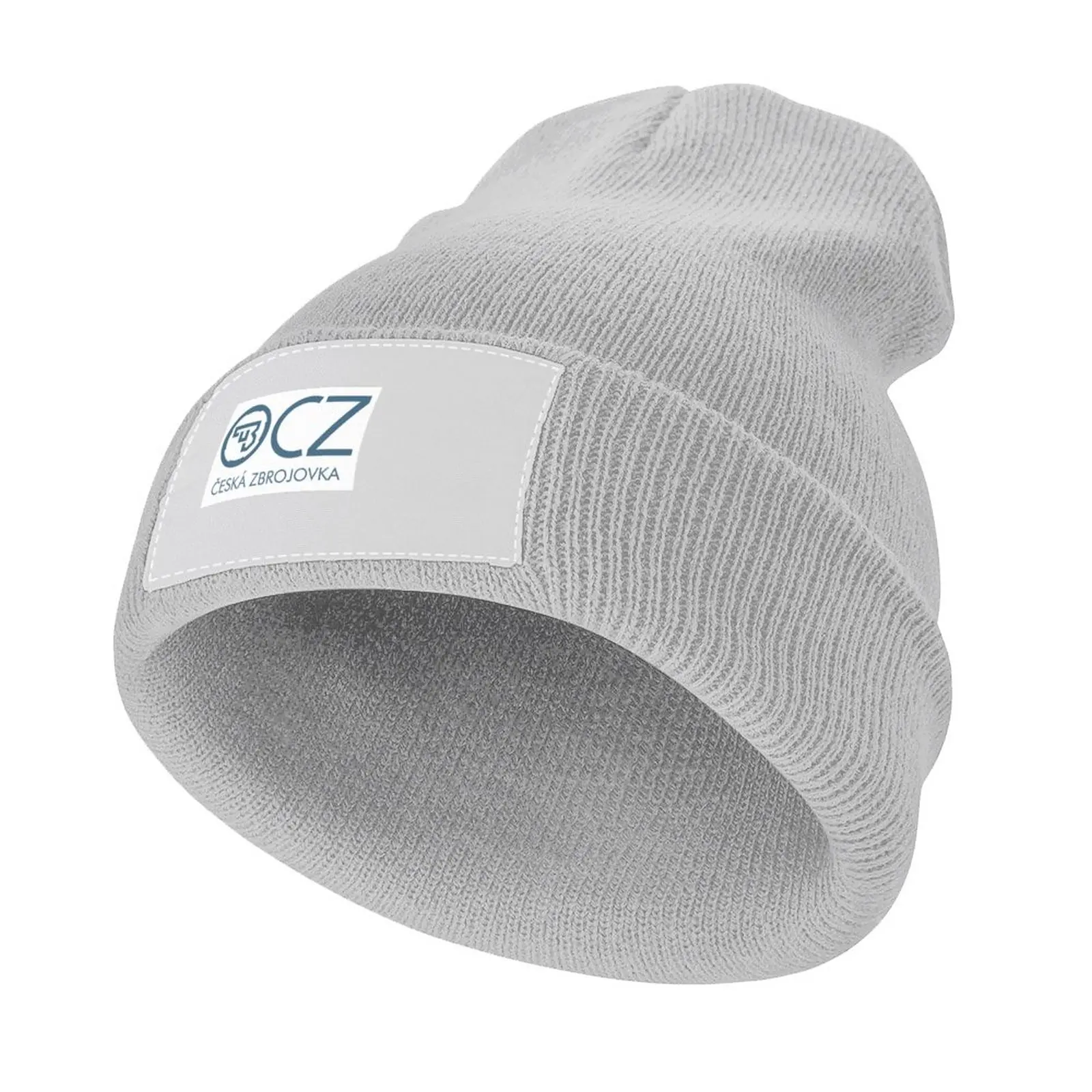 

CZ Firearms Logo Knitted Hat Big Size Hat birthday Hat Man For The Sun Women Hat Men's