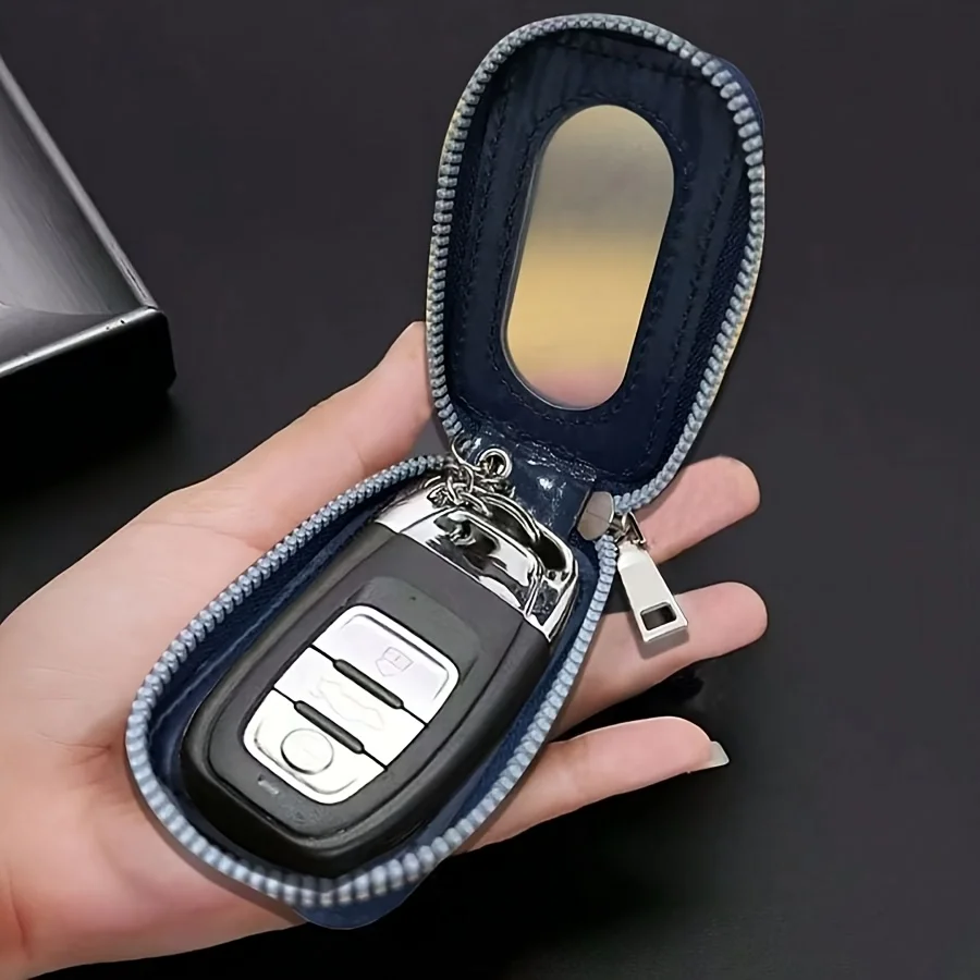 Premium PU Leather Key Holder Pouch