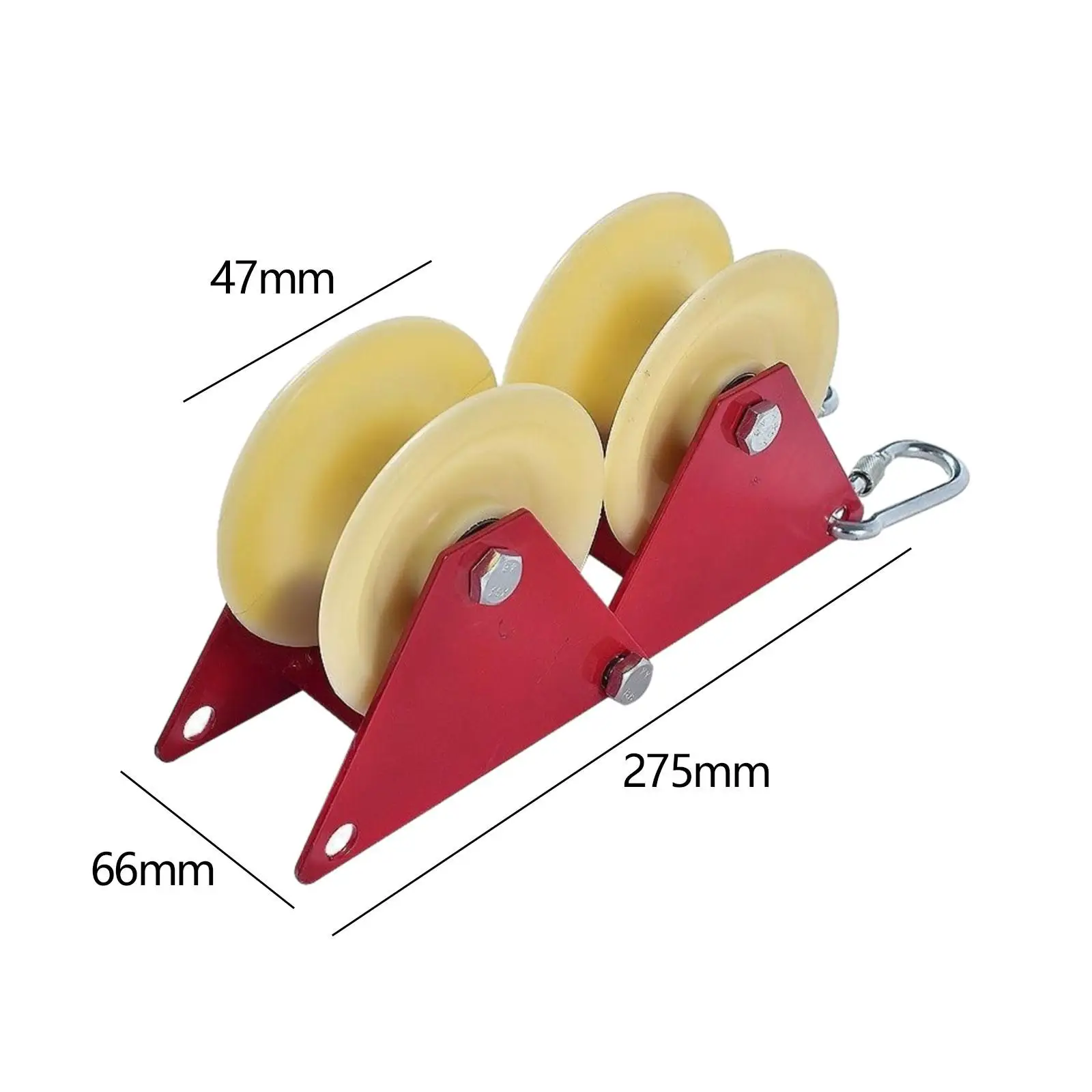 로프 감개 풀리 마찰 감소 기어 벽 코너 휠 스크롤 안전 로프 수동 풀리 고고도 작업용