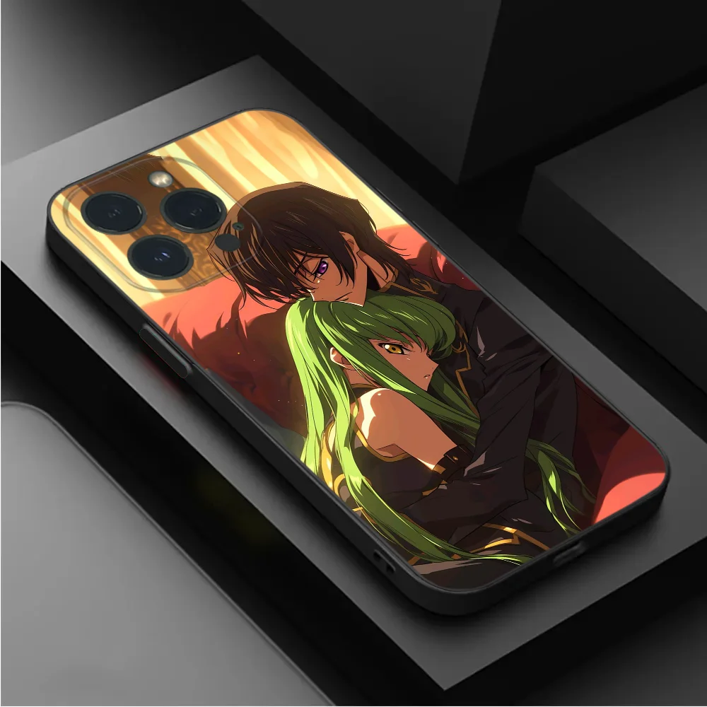 Чехол для телефона Anime C-Code Geass для IPhone 16 15 14 13 12 Mini 11 ...