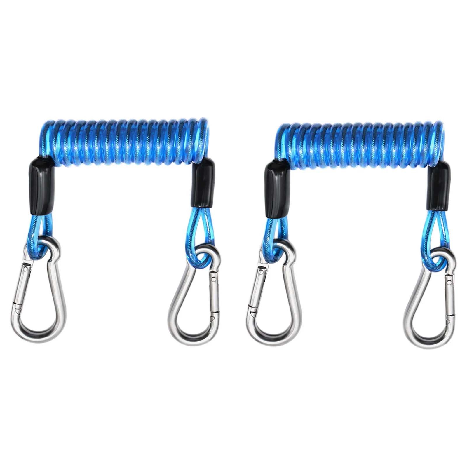 Durable Inflatable Paddle Board Link Straps with Secure Connector Clips (Set of 2)